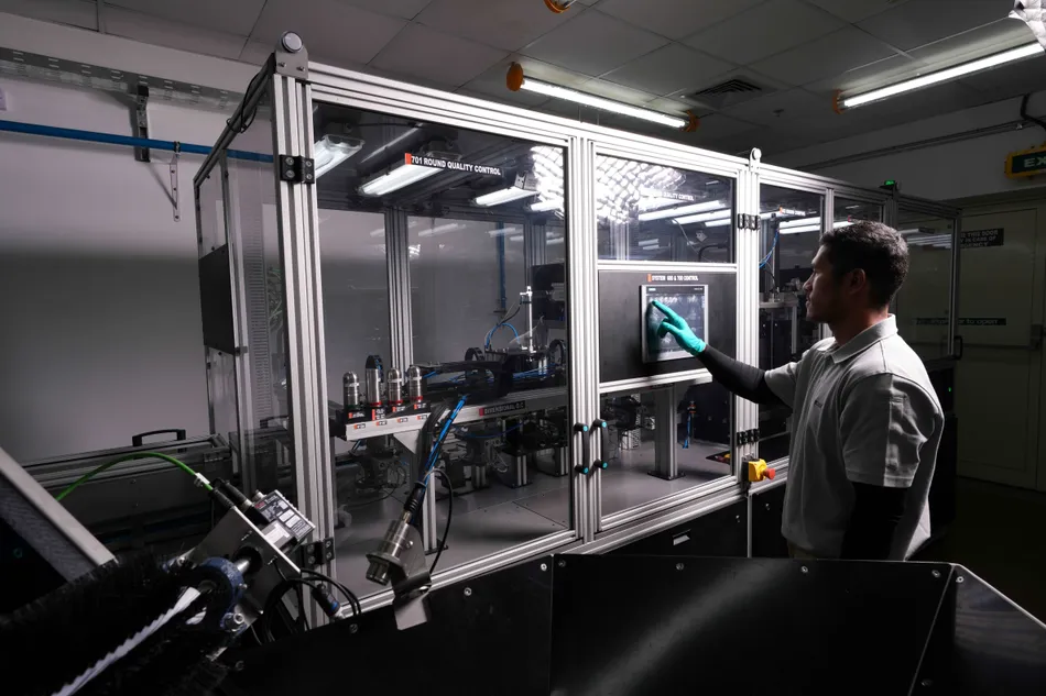 EDGE reaches full-rate production on automated 40mm ammunition line | ZAWYA