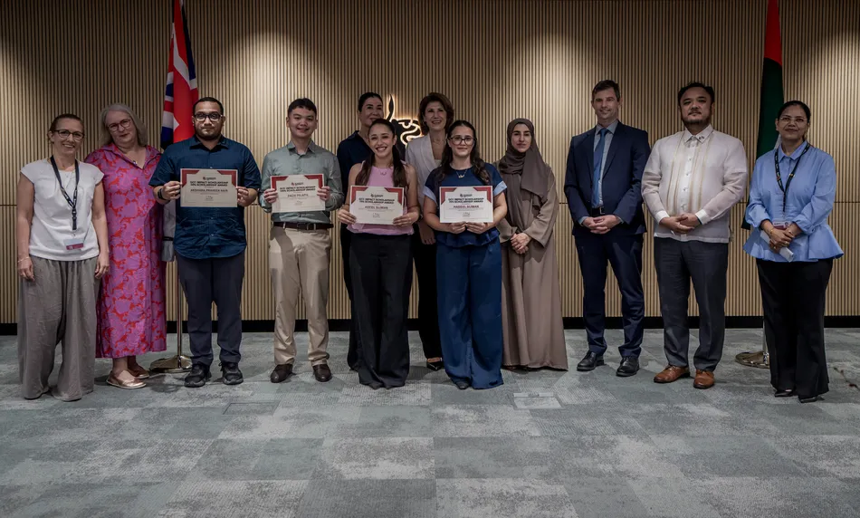 DMU Dubai GCC Impact Scholarship cohort. Image Courtesy: DMU Dubai
