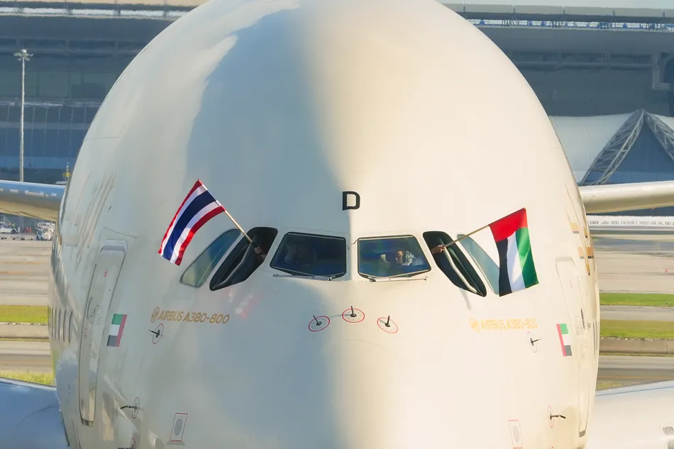 Etihad’s iconic A380 touches down in Thailand for the first time | ZAWYA