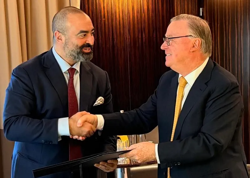 Ali AlTurki, Founder of ECG, and Jean-Raymond Boulle, Chairman of the Jean Boulle Group. Image Courtesy: Energy Capital Group 