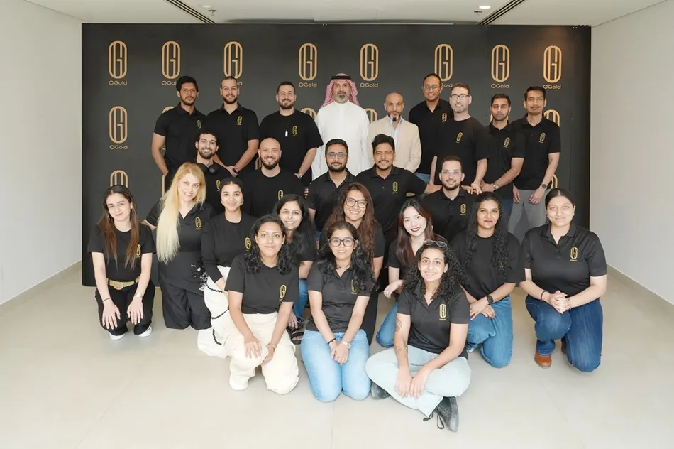 OGold s leadership and team members at the company s office in Dubai, United Arab Emirates. Image Courtesy: OGold